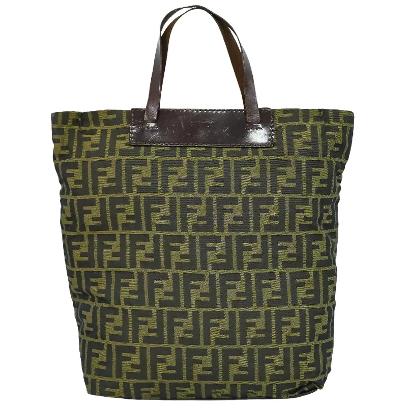 Fendi Zucca  Canvas Tote Bag (Pre-Owned)