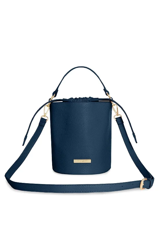 Katie Loxton Amara Crossbody Bucket Bag, Navy