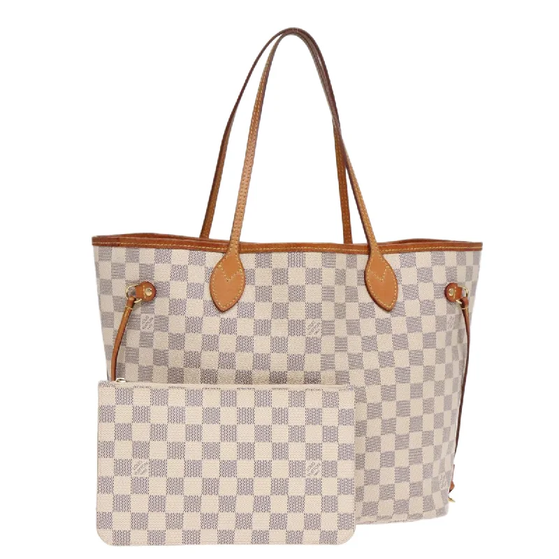 Louis Vuitton Neverfull Mm  Canvas Tote Bag (Pre-Owned)