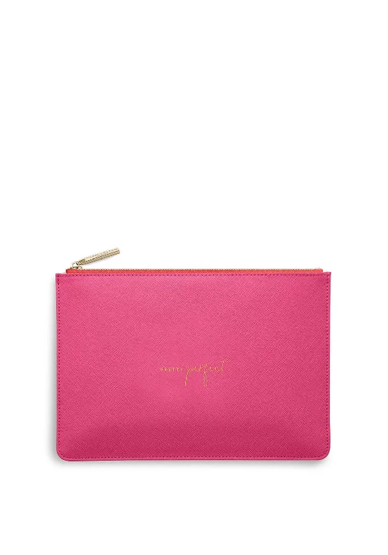 Katie Loxton Colour Pop Pretty Perfect Pouch, Hot Pink