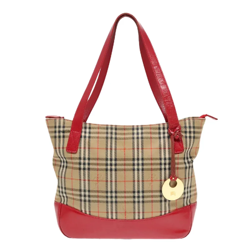 Burberry Nova Check  Canvas Tote Bag (Pre-Owned)