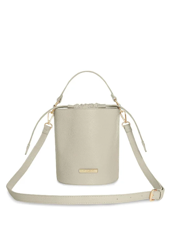 Katie Loxton Amara Crossbody Bucket Bag, Grey