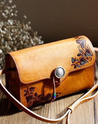 Handmade Leather bag for women leather shoulder bag crossbody bag