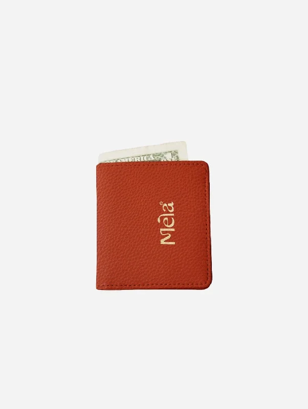 Luca Apple Leather Vegan Wallet | Cognac