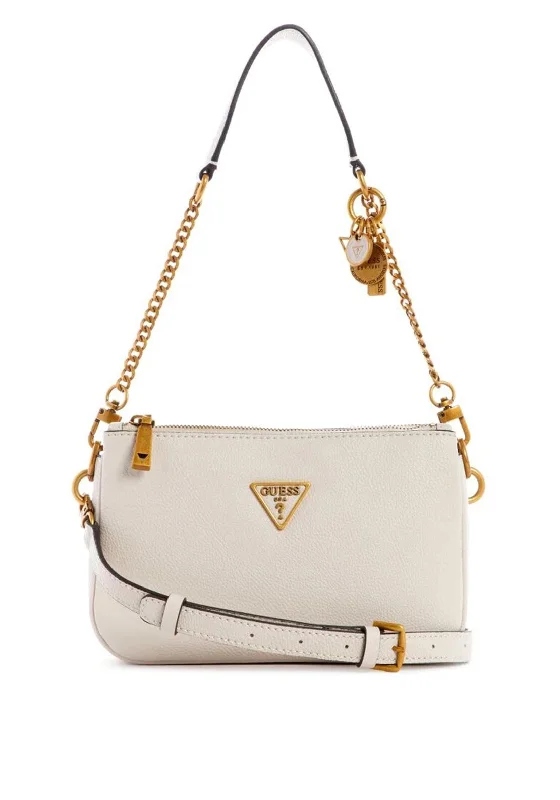 Guess Destiny Dual Pouch Crossbody, Stone