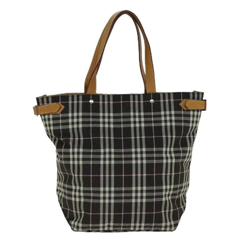 Burberry Nova Check  Synthetic Tote Bag (Pre-Owned)