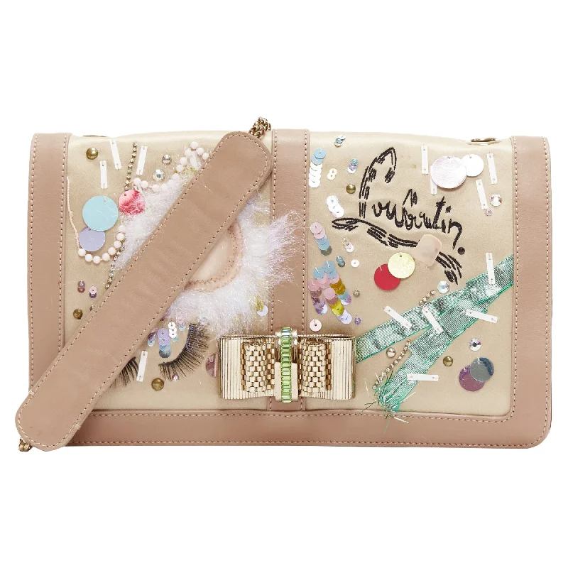 Christian Louboutin Sweet Charity Make Up Crossbody Clutch Bag