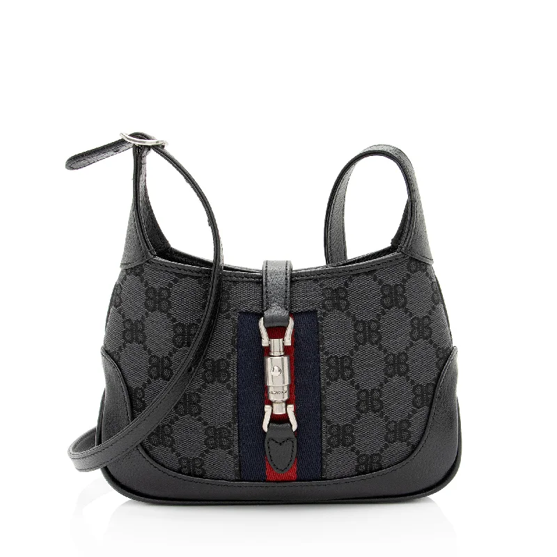 Gucci x Balenciaga BB Supreme The Hacker Project Jackie Mini Shoulder Bag