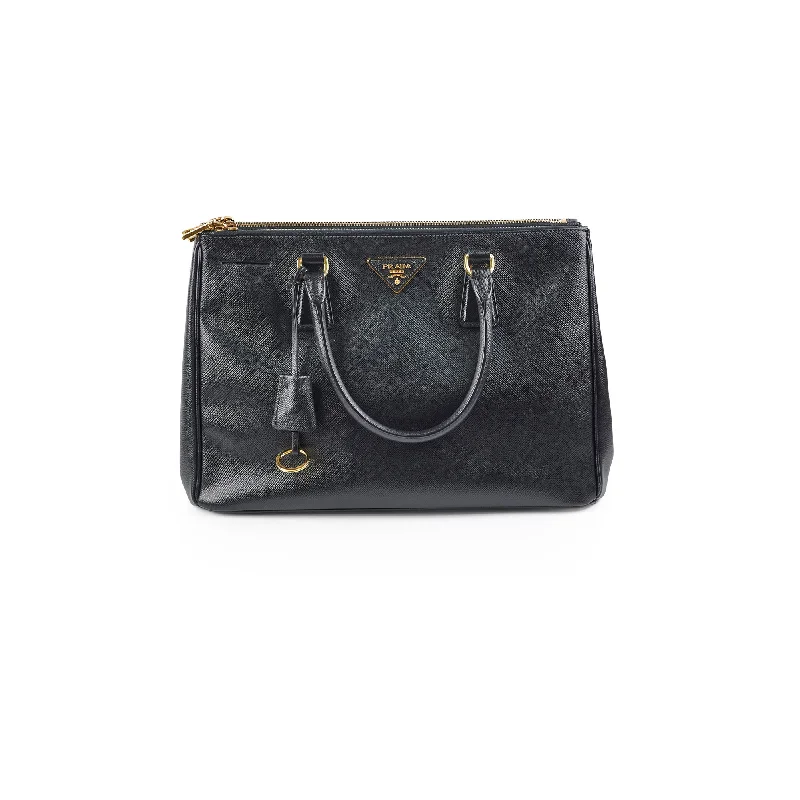 Prada Large Saffiano Tote Black