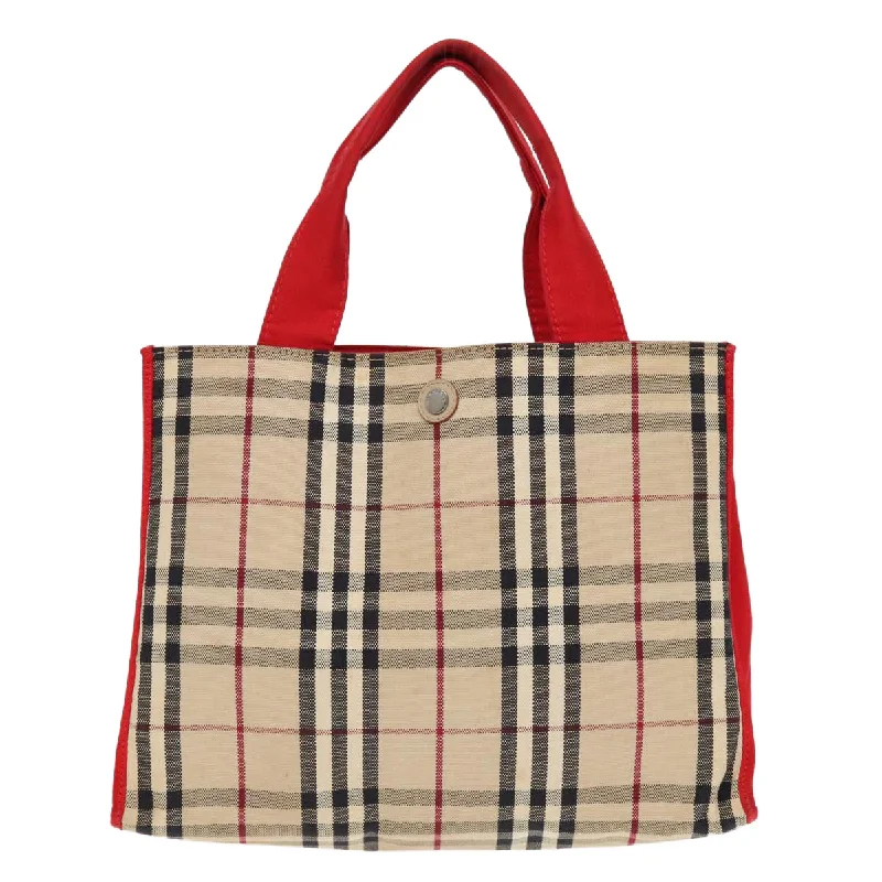 Burberry Nova Check  Canvas Tote Bag (Pre-Owned)