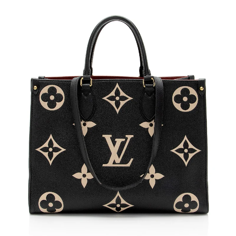 Louis Vuitton Giant Monogram Empreinte Onthego MM Tote