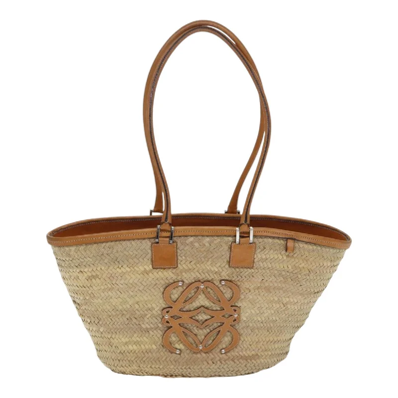 Loewe Basket  Wood Tote Bag (Pre-Owned)