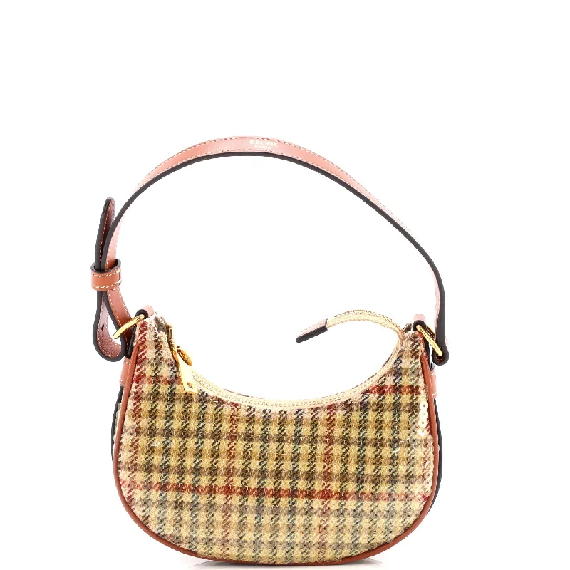 Ava Bag Tweed with Sequins Mini