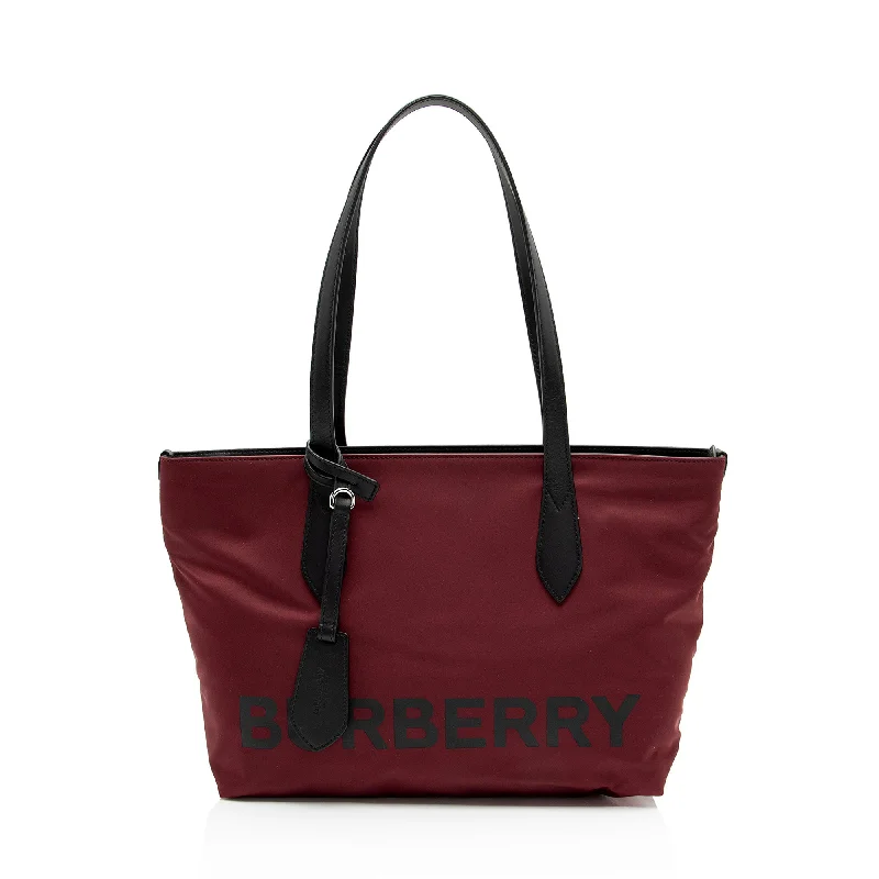 Burberry Nylon Logo Ardwell Small Tote