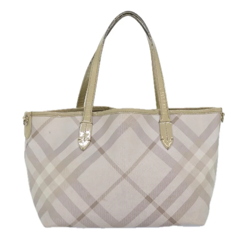 Burberry Nova Check  Canvas Tote Bag (Pre-Owned)