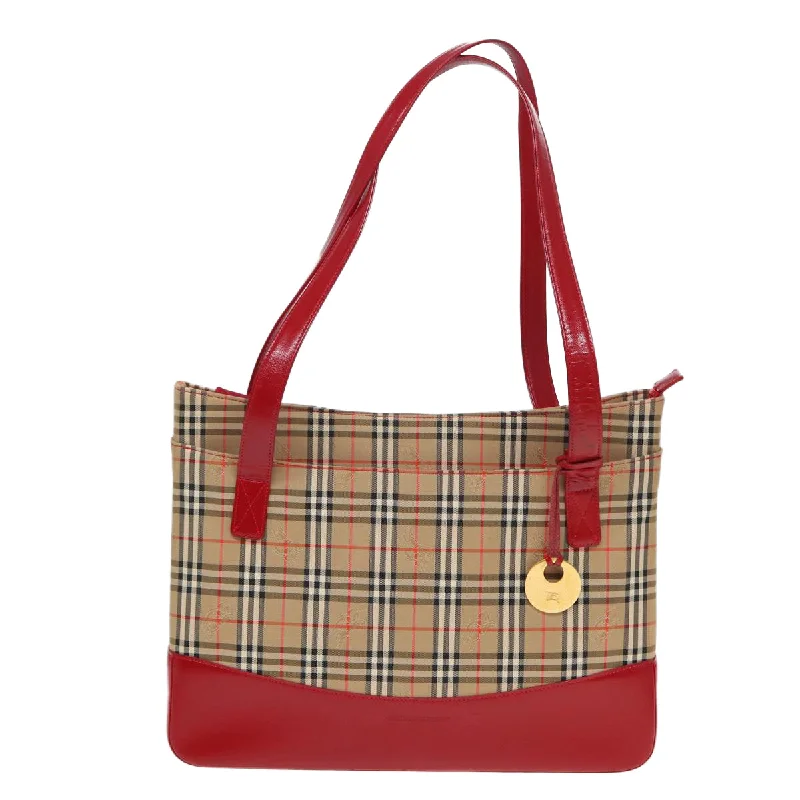 Burberry Nova Check  Canvas Tote Bag (Pre-Owned)