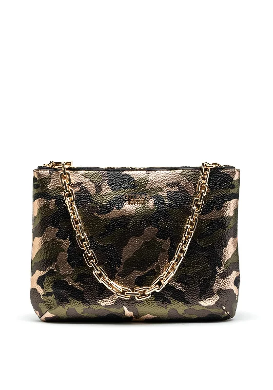 Guess Turin Shoulder Bag, Camouflage