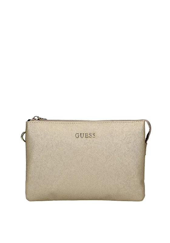 Guess Ariane Cosmetic Bag, Gold