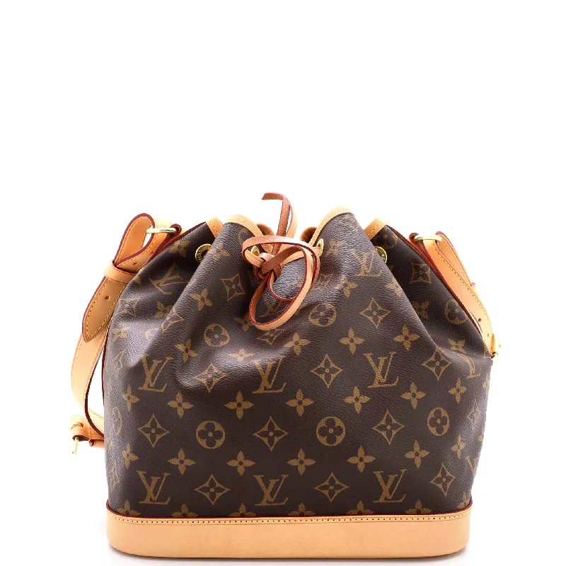 Noe Handbag Monogram Canvas Large