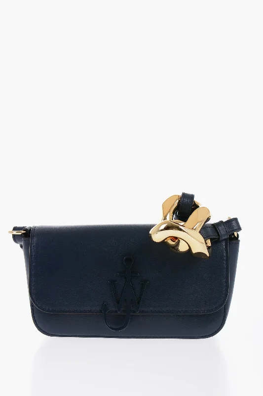 J.w.anderson Anchor Baguette Bag With Chain Detail