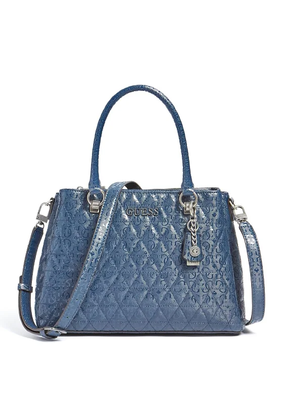 Guess Wessex Quilted Handbag, Midnight