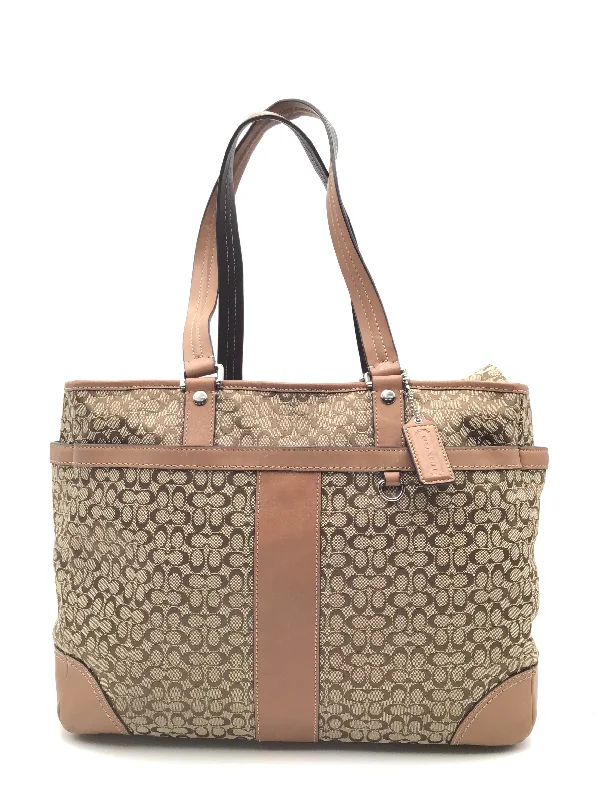 Tote Designer By Coach, Size: Large