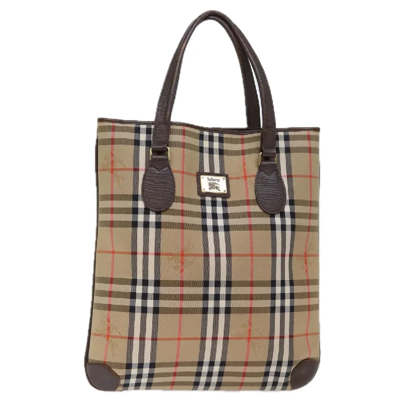 Burberry Nova Check  Canvas Tote Bag (Pre-Owned)