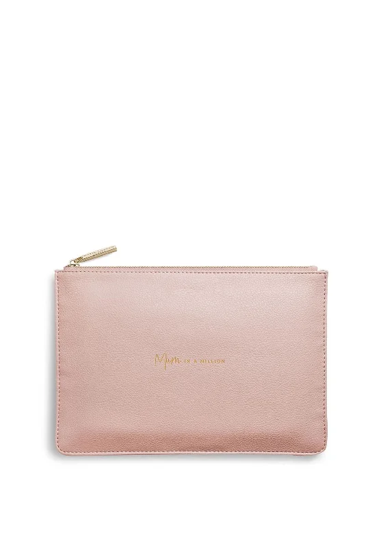 Katie Loxton Mum In A Million Perfect Pouch, Pale Pink