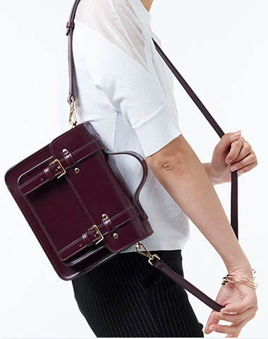 Genuine Leather Satchel bag shoulder bag for women leather crossbody bag