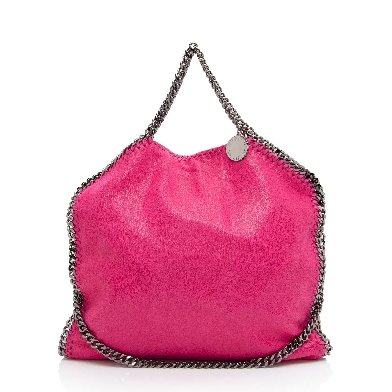 Stella McCartney Shaggy Deer Falabella Fold Over Tote