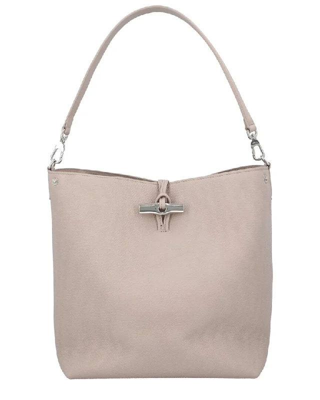 Longchamp Roseau Leather Shoulder Bag