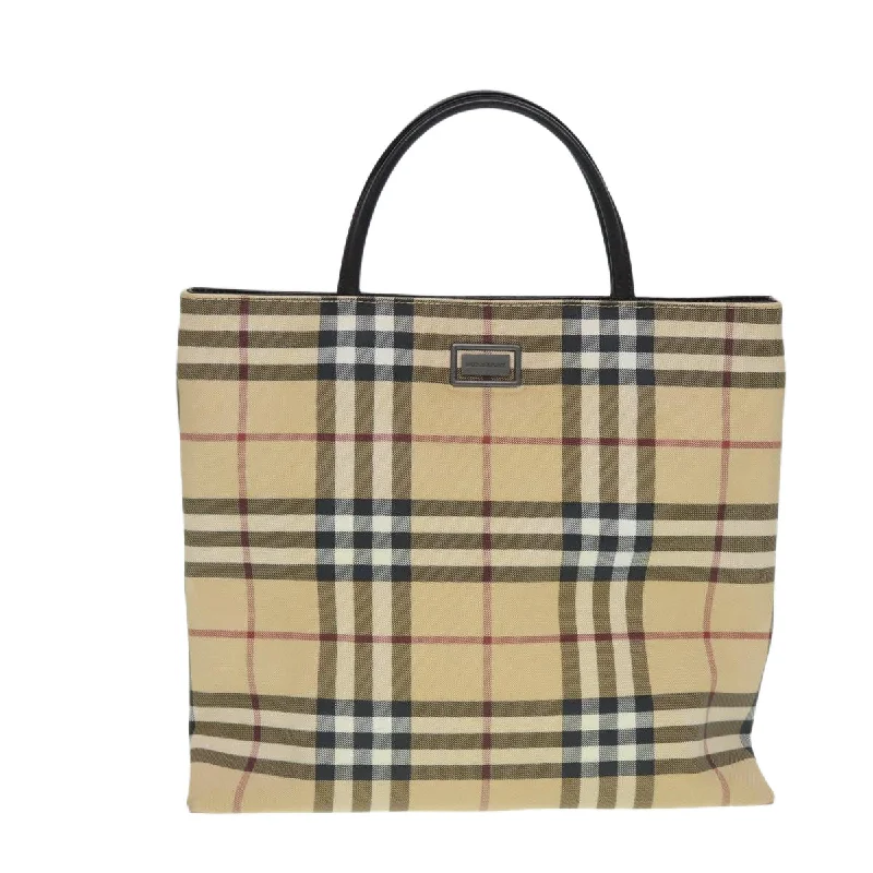 Burberry Nova Check  Canvas Tote Bag (Pre-Owned)