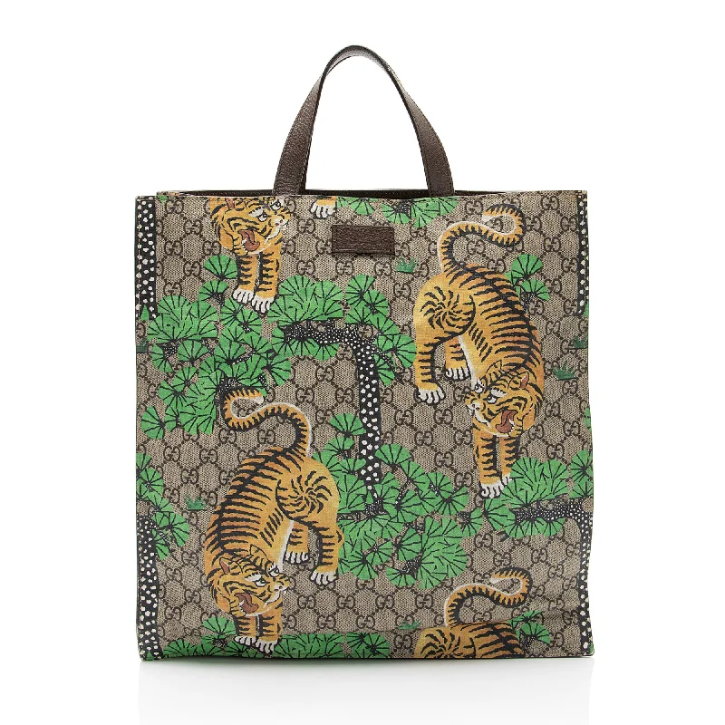 Gucci GG Supreme Bengal Tiger Tote