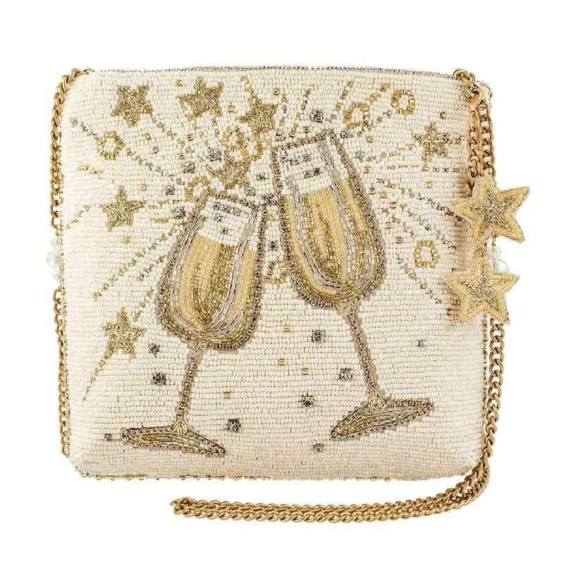 Women's Toast Of The Town Crossbody Handbag In Beige