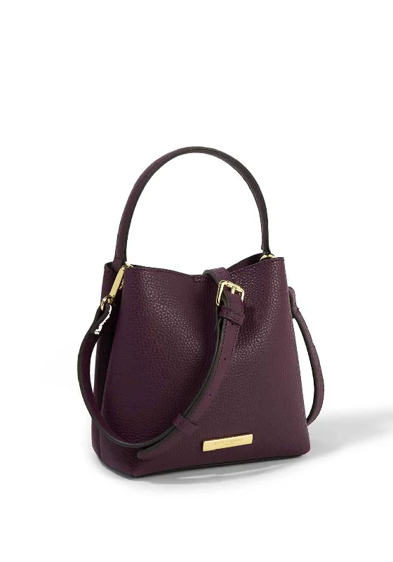 Katie Loxton Lucie Crossbody Purse, Plum