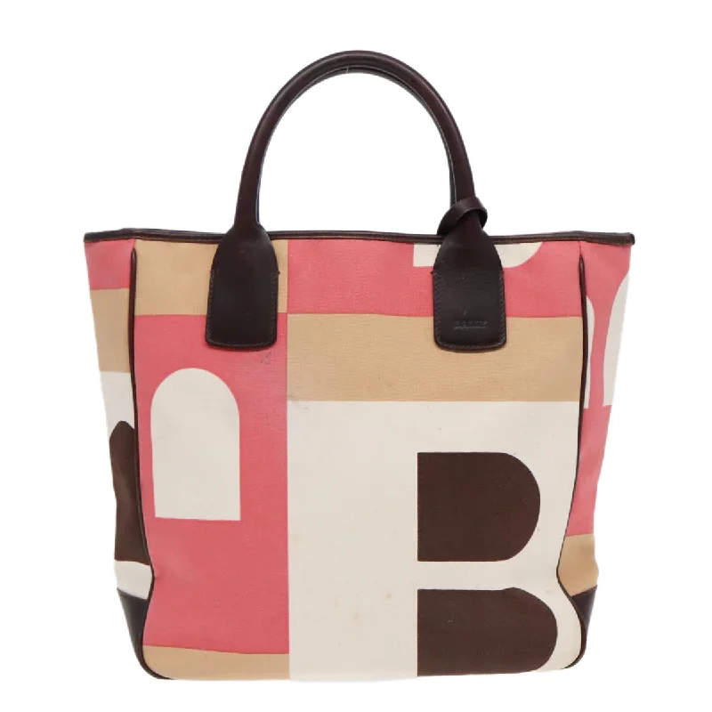 Bally  Canvas Tote Bag (Pre-Owned)