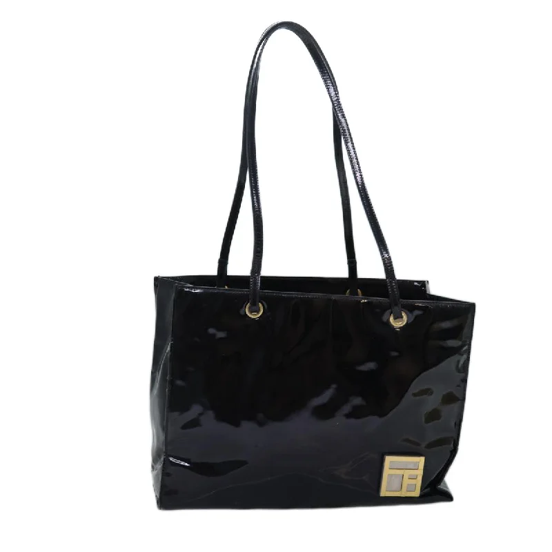 Fendi  Patent Leather Tote Bag (Pre-Owned)