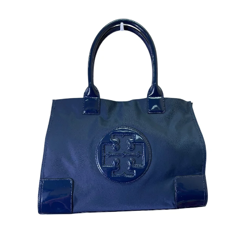 Tote Designer By Tory Burch In Blue, Size:Medium