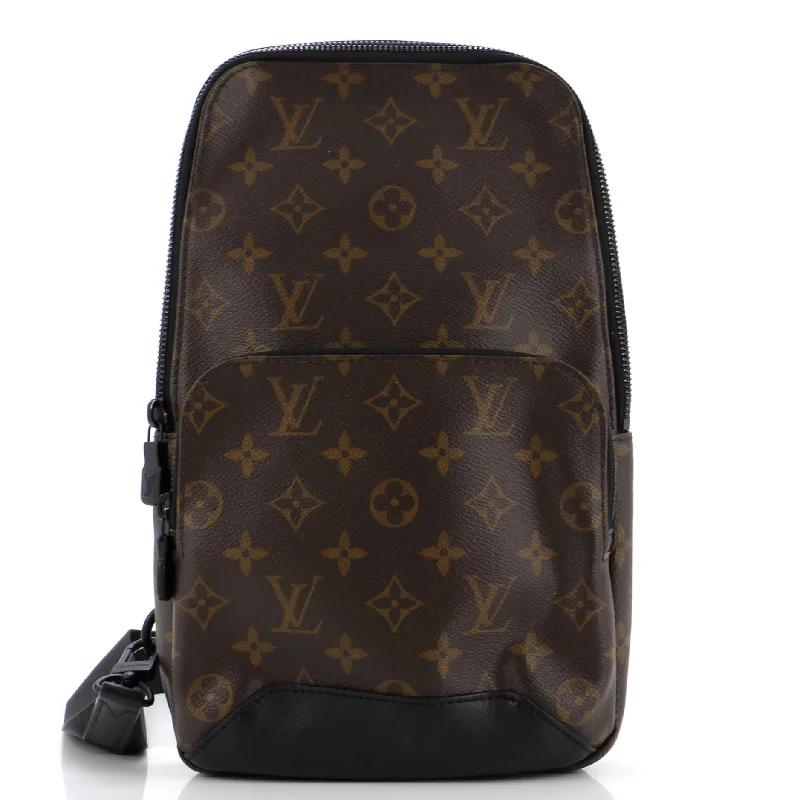 Avenue Sling Bag Macassar Monogram Canvas