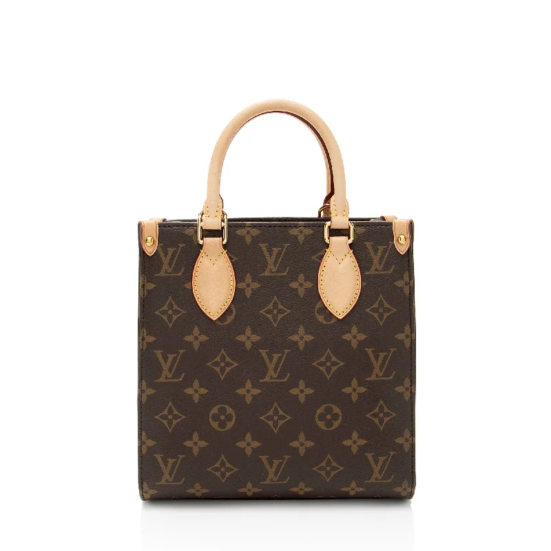 Louis Vuitton Monogram Canvas Sac Plat BB Tote