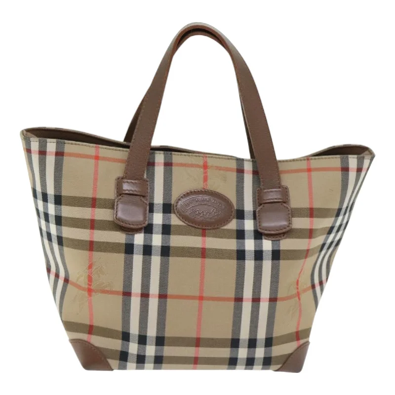 Burberry Nova Check  Canvas Tote Bag (Pre-Owned)