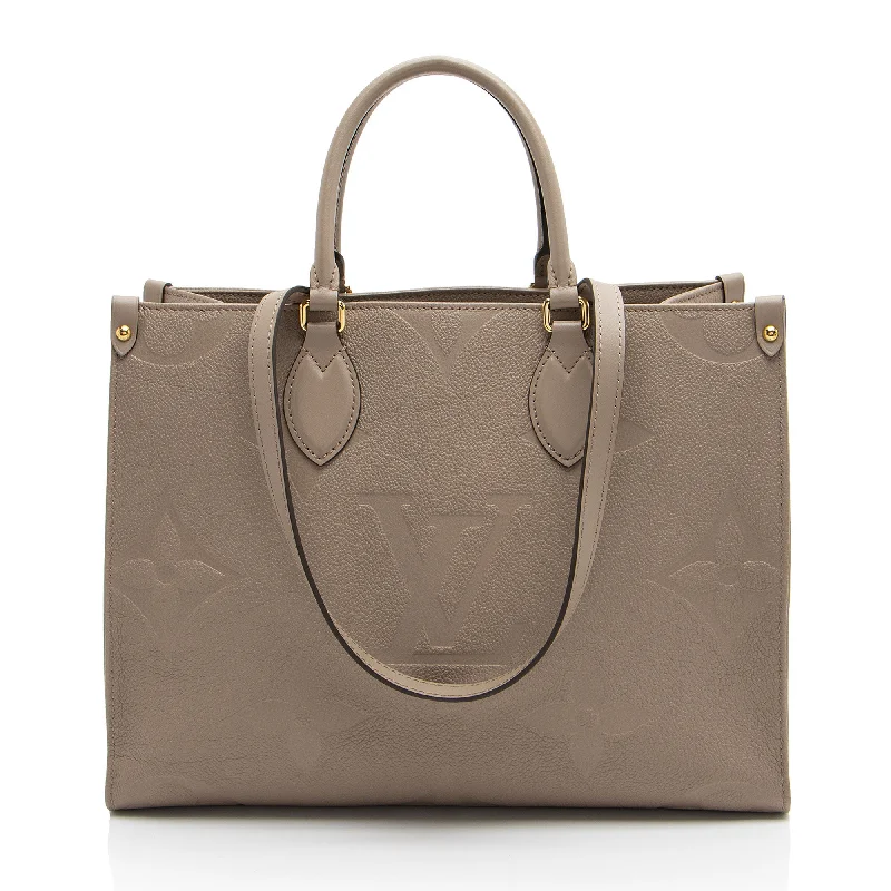 Louis Vuitton Giant Monogram Empreinte Onthego MM Tote