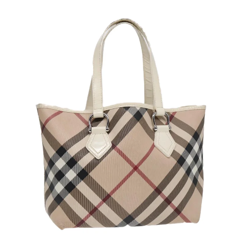 Burberry Nova Check  Canvas Tote Bag (Pre-Owned)