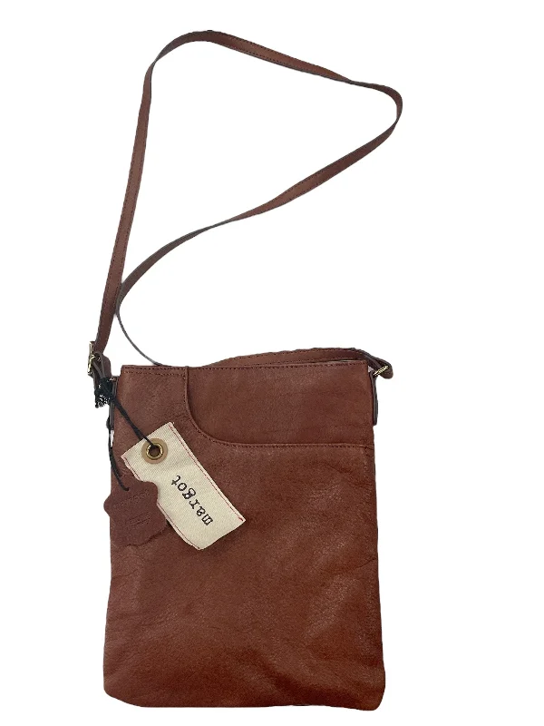 Crossbody Leather By Margot, Size: Medium