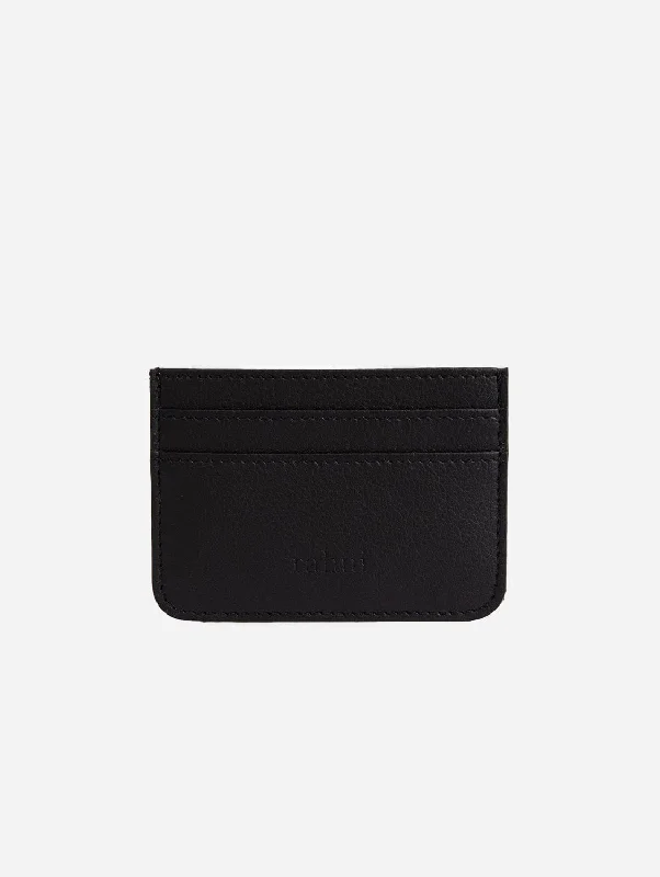 Juniper Piñatex Leather Card Wallet | Black