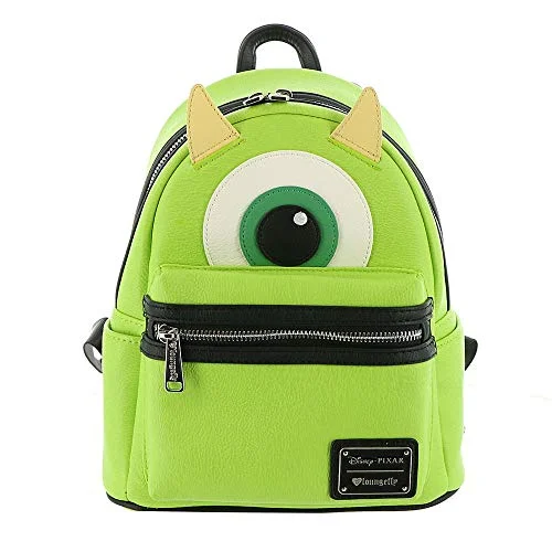 Loungefly Mike Wazowski Faux Leather Mini Backpack Standard