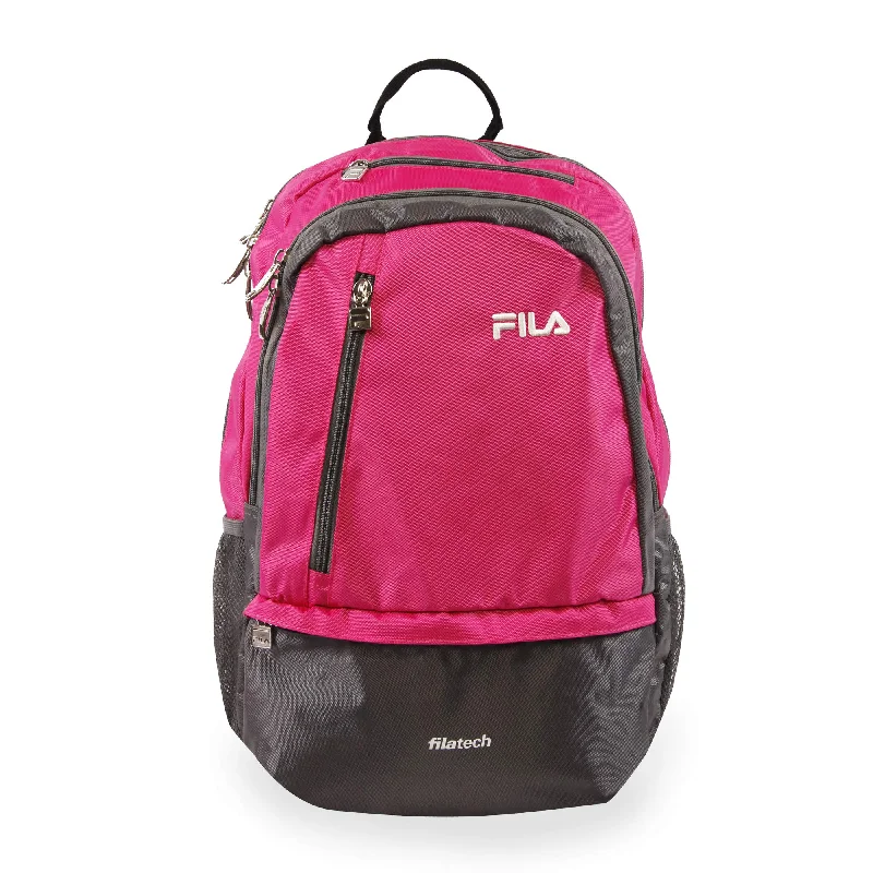 Fila Duel Tablet and Laptop Backpack, Pink