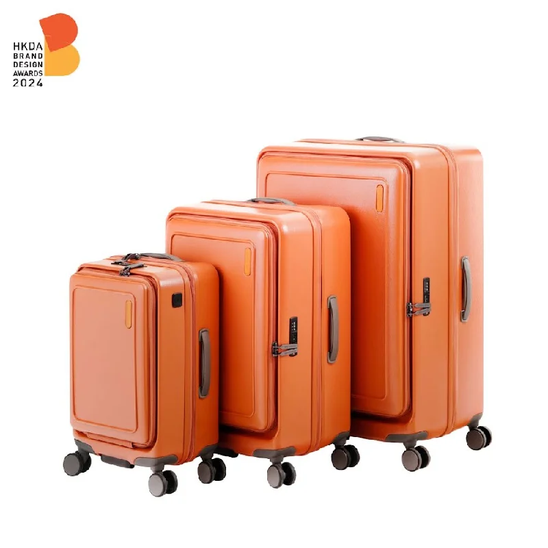 Monocozzi Urbanite  4 wheels TSA Lock Flip Top Suitcase