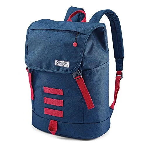 American Tourister Side Step Backpack Navy/Red