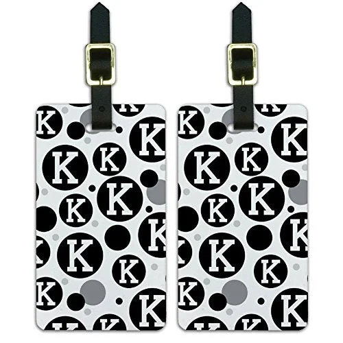 Graphics & More Black Letter K Initial, White